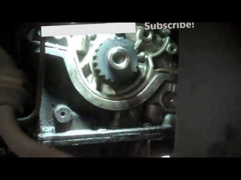 Timing belt replacement Ford Focus 2002 2.0L Vin 3 DOHC PART 2 2000-2004 Install Remove Replace