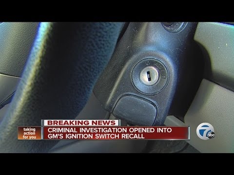 Criminal investigation opened in GM’s ignition switch recall