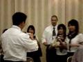 Japanese school girls think they see Brad Pitt