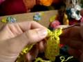 Crochet - Flor Amarela