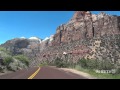 Zion National Park - Beautiful Scenic Drive (HD ...
