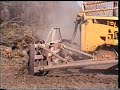 Cat D7 stick-raking part 2 turbo whistle