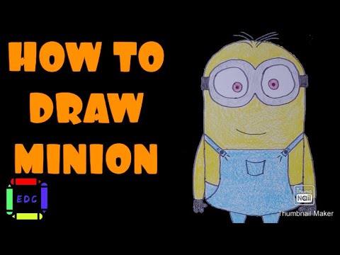 video-linktoworks-Learn how to draw minion easy step by step drawing...