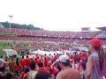 Beira-rio lotado aguardando a chegada do Campeão do mundo
