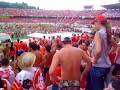 Beira-rio lotado aguardando a chegada do Campeão do mundo