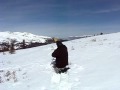 2010-05-12 | MVI_20100317-7677.AVI ~> Stu and Tracy snowshoeing on top of Hoosier Pass overlooking the blue river valley. Summit County, Colorado ... "Stu Van Anderson" Tracy snowshoeing " ... ()