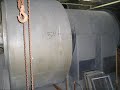 W.D. Blower, PVC, 40 HP, 1775 RPM Dual-Speed fan motor.