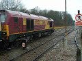 class 67 021 departs melton mowbray with the yuletide express class 67 021 departs melton mowbray with the yuletide express