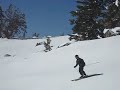 Dustin and Scott skiing Boulder Peak at Tony Grove Dustin and Scott skiing Boulder Peak at Tony Grove