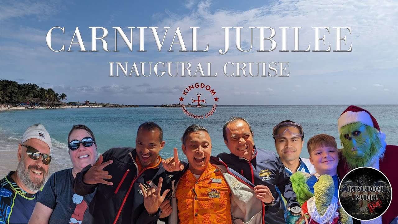 Carnival Jubilee Inaugural Christmas Cruise Experience  |  Kingdom Radio