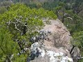 KLOSTERFELS - dalle sommitale panoramique étroite et sauvage -