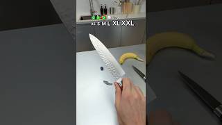 Tiny to Giant Knife 🔪