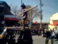 Stunt of Indian Child on the rope