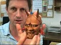 Small Japanese Hannya Demon Mask - Noh-Kyogen Kazarimen