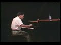 last song of solo piano concert by john hang in 1988 in taipei, taiwan.  3rd of ghost rags trilogy by william bolcom.  performed at age 18