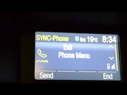how to sync iphone on ford