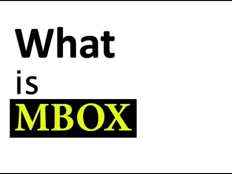how to open mbox file