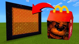 How To Make A Portal To The Freddy Fazbear Happy M