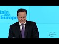 uk prime minister david cameron's full 