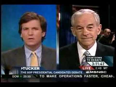 Ron Paul on Tucker