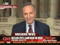What McCain did is just Weird! Odd! Sen Schumer