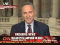 What McCain did is just Weird! Odd! Sen Schumer What McCain did is just Weird! Odd! Sen Schumer