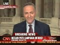What McCain did is just Weird! Odd! Sen Schumer