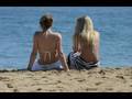 Another Day with Olga Kay - TOPLESS girls at the BEACH