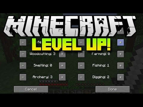 how to level up in minecraft
