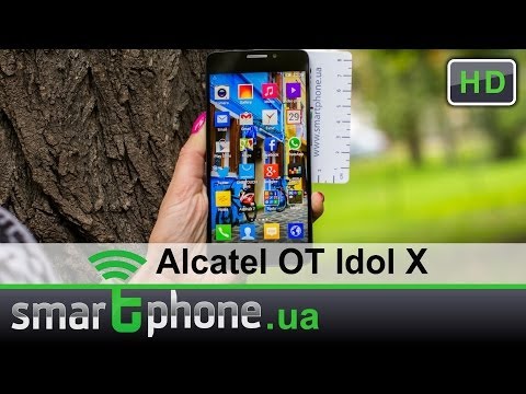 Обзор Alcatel OT-6040D Idol X (slate) / 