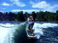 Falcon V Surf wake