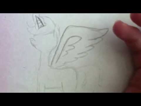how to draw mlp wings
