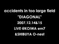 accidents in too large field - DIAGONAL