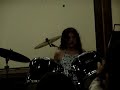 Ioanna Danae 10 yr old girl drummer Ioanna Danae 10 yr old girl drummer