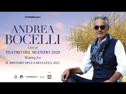 Andrea Bocelli - live at Teatro del Silenzio 2020 (waiting for “Il mistero della bellezza 2021”)