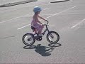 Linnea Rides A Bike
