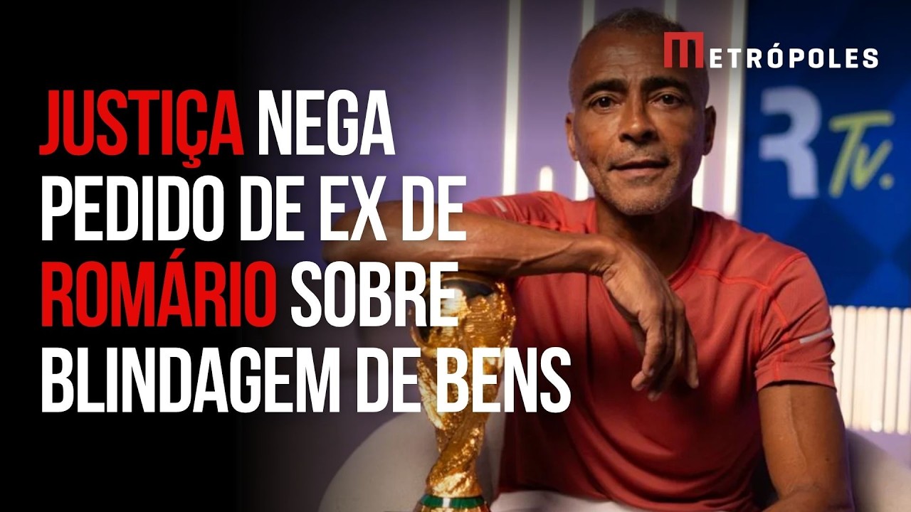 Justiça nega pedido de ex para blindar apartamento das dívidas de Romário