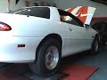 1997 camaro on a dyno 1997 camaro on a dyno