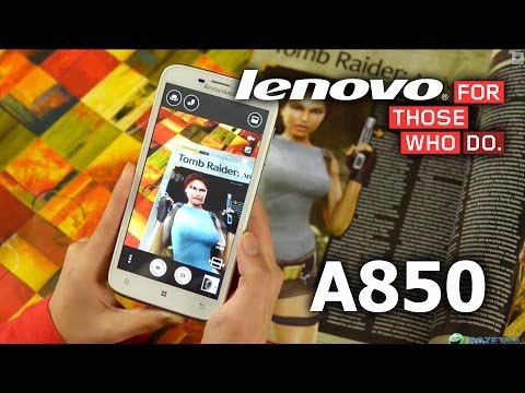 Обзор Lenovo A850 (4Gb, white) / 