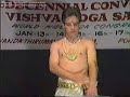 Dr Ananda dancing Shiva Tandava in 1989