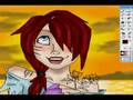 Me drawing Josie (ImageC0rrupt3ds)