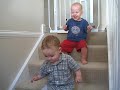 Zac and Hamish; full of beans!