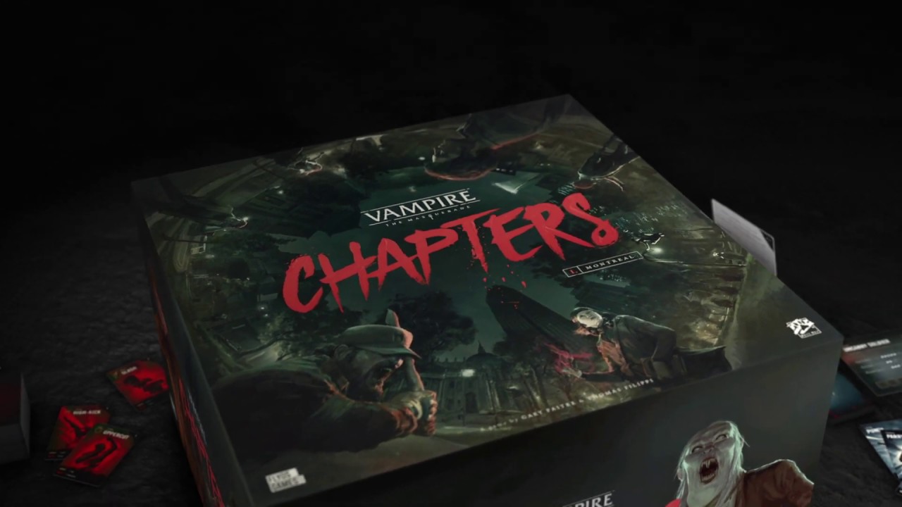 Buy table game Vampire: The Masquerade Chapters (Spanish) fromFlyos Games