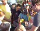 street fair chop cup magic trick by Todd Duff street fair chop cup magic trick by Todd Duff