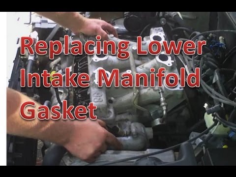 Replacing Chevrolet Lower Intake Manifold Gasket