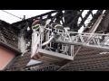 Grossbrand eines Doppelhauses in Saarbrücken-Fechingen Saarland / mySaarland.TV