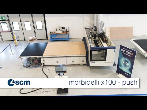 SCM Morbidelli X100 408 CNC Router Flat Table Nesting | Professional Machinery Group South (1)