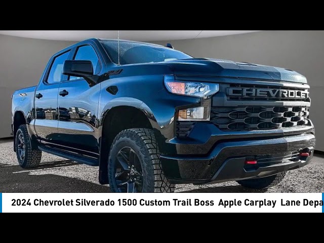 2024 Chevrolet Silverado 1500 Custom Trail Boss | Apple Carplay in Cars & Trucks in Saskatoon