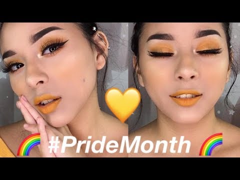 MAQUILLAJE AMARILLO 💛 #PrideMonth 🌈