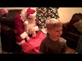 Santa Visit to Mary and Jackson.AVI